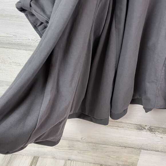 Torrid Jacket Jersey Knit Blazer Women’s 6X Open Front Gray 3/4 Roll-Tab - Picture 8 of 12